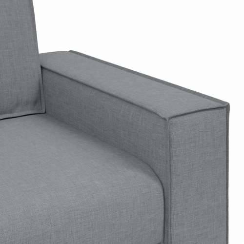 Dvosjed Sofa Svijetlo siva 140 cm Tkanina - Svjetlosiva 140 cm Cijena