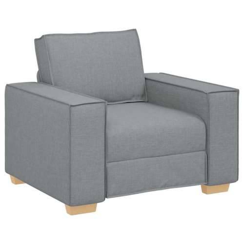 Sofa fotelja svijetlo siva 60 cm tkanina - Svjetlosiva 60 cm Cijena
