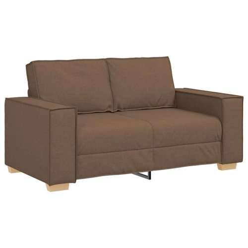 Dvosjed Smeđi 120 cm Tkanina - Smeđa 120 cm Cijena