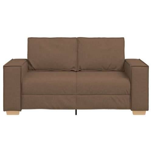Dvosjed Smeđi 120 cm Tkanina - Smeđa 120 cm Cijena