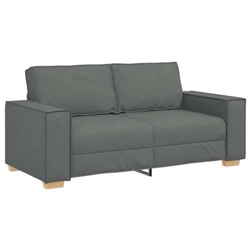 Dvosjed Sofa Tamno siva 140 cm Tkanina - Tamno siva 140 cm Cijena