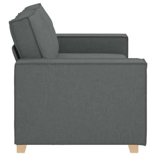 Dvosjed Sofa Tamno siva 140 cm Tkanina - Tamno siva 140 cm Cijena