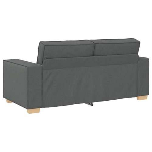 Dvosjed Sofa Tamno siva 140 cm Tkanina - Tamno siva 140 cm Cijena