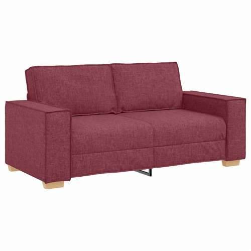 Dvosjed Kauč Vino Crvena 140 cm Tkanina - boja crnog vina 140 cm Cijena