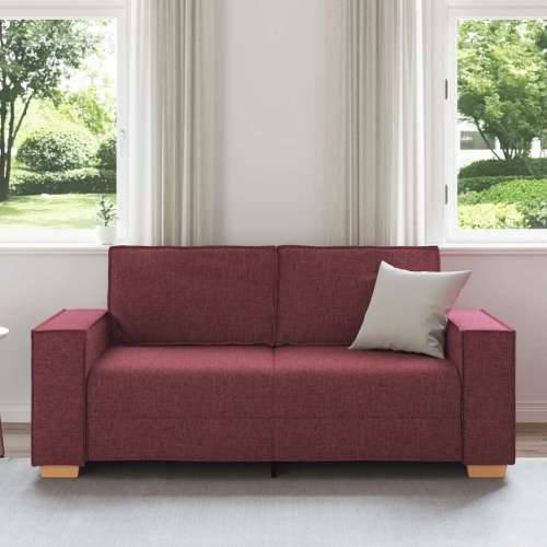 Dvosjed Kauč Vino Crvena 140 cm Tkanina - boja crnog vina 140 cm Cijena