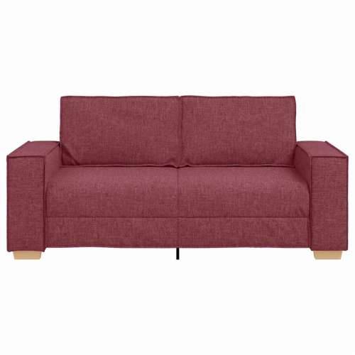 Dvosjed Kauč Vino Crvena 140 cm Tkanina - boja crnog vina 140 cm Cijena