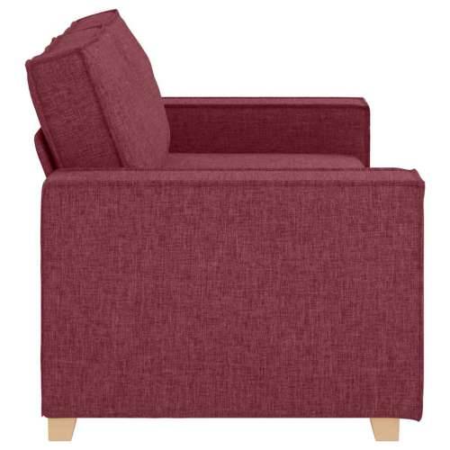 Dvosjed Kauč Vino Crvena 140 cm Tkanina - boja crnog vina 140 cm Cijena