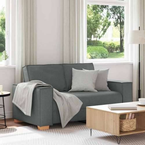 Dvosjed Sofa Tamno siva 120 cm Tkanina - Tamno siva 120 cm Cijena