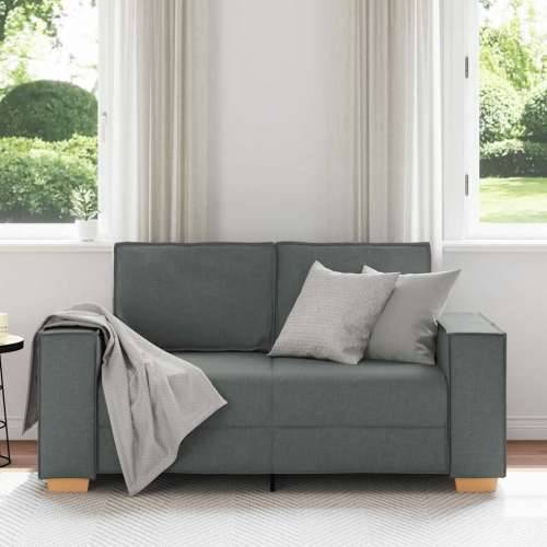 Dvosjed Sofa Tamno siva 120 cm Tkanina - Tamno siva 120 cm Cijena