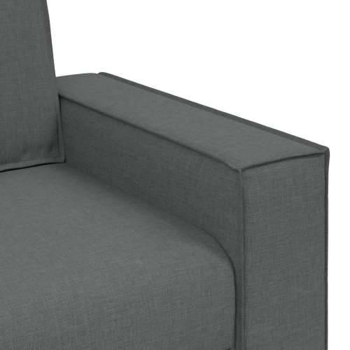 Dvosjed Sofa Tamno siva 120 cm Tkanina - Tamno siva 120 cm Cijena
