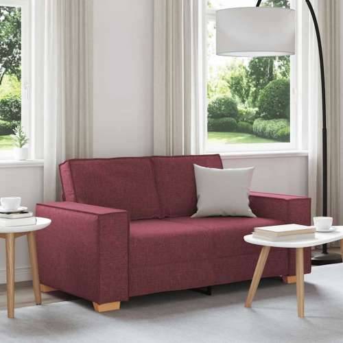 Dvosjed Kauč Vino Crvena 120 cm Tkanina - boja crnog vina 120 cm Cijena