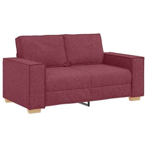 Dvosjed Kauč Vino Crvena 120 cm Tkanina - boja crnog vina 120 cm Cijena
