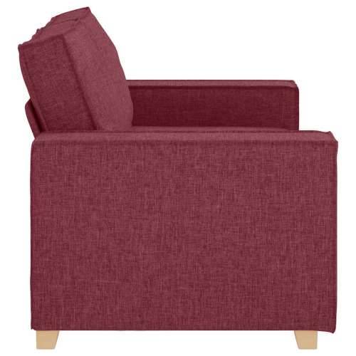 Dvosjed Kauč Vino Crvena 120 cm Tkanina - boja crnog vina 120 cm Cijena