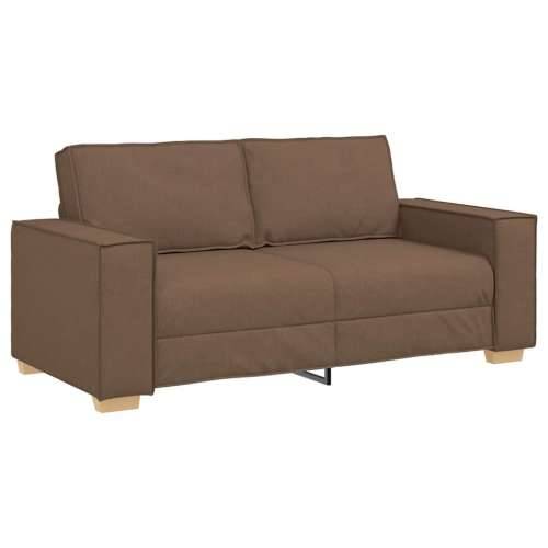 Dvosjed Smeđi 140 cm Tkanina - Smeđa 140 cm Cijena