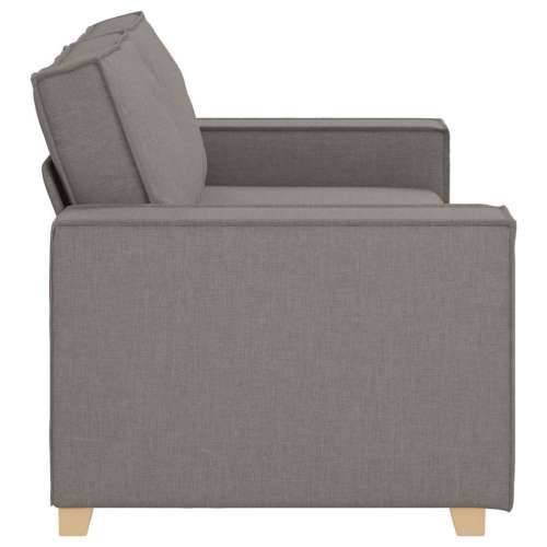Dvosjed Kauč Taupe 140 cm Tkanina - Sivo-smeđa 140 cm Cijena