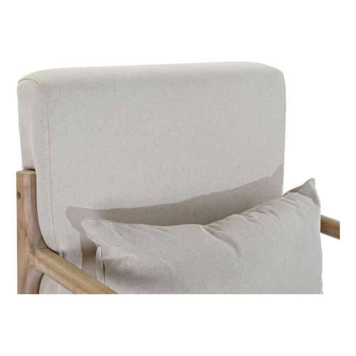 Fotelja DKD Home Decor Bež Prirodno Kaučukovac Sixties 66 x 85 x 81 cm Cijena