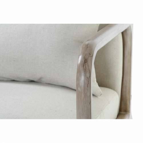 Fotelja DKD Home Decor 66 x 79 x 75 cm Sixties Bež Drvo Plastika Cijena
