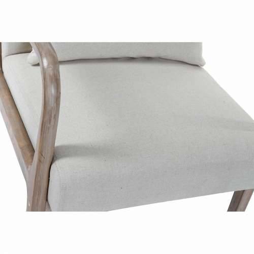 Fotelja DKD Home Decor 66 x 79 x 75 cm Sixties Bež Drvo Plastika Cijena