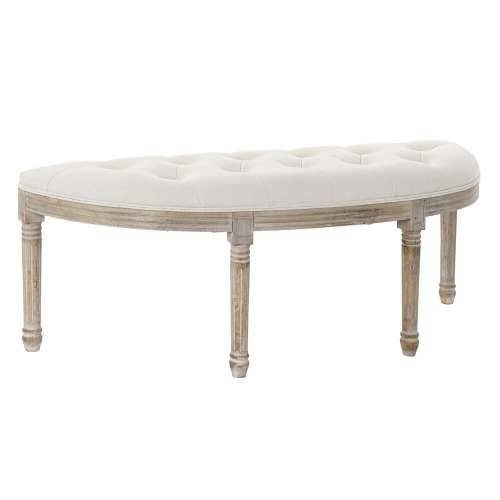 Stolac DKD Home Decor Bež Prirodno Kaučukovac Plastika 125 x 43 x 48 cm Cijena