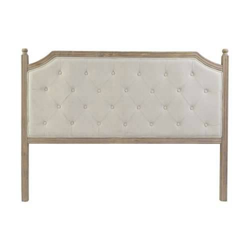 Uzglavlje DKD Home Decor 160 x 6 x 120 cm Prirodno Bež Kaučukovac Cijena