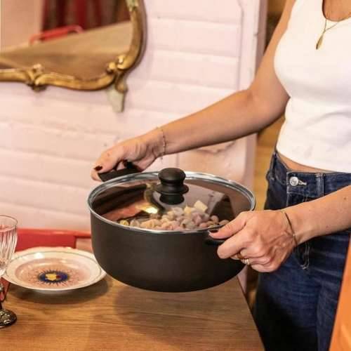 Duboka tava Livoo Crna Ø 28 cm 6,5 L Cijena