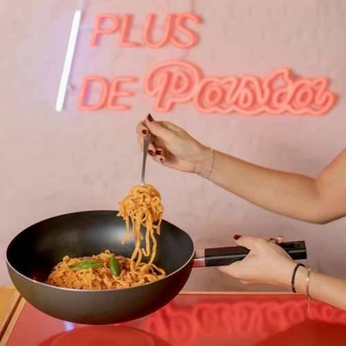 Tava za Wok Livoo Crna Aluminij Ø 32 cm Cijena