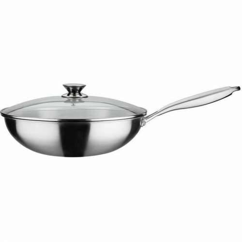 Tava za Wok GSW 868402 Nehrđajući Čelik Srebrna Ø 32 cm Cijena