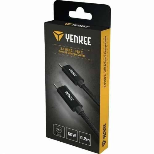 USB-C kabel Yenkee YCU C02 BK Crna 0,2 m Cijena