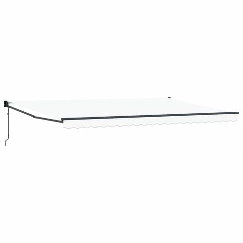Automatska Retraktivna Tenda Bijela 500x300 cm Cijena