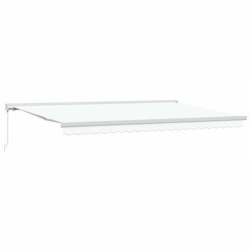 Manualna Uvlačna Tenda Bijela 500x300 cm Cijena