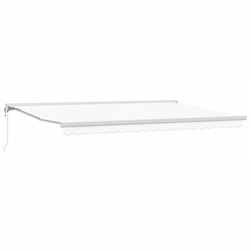 Automatska uvlačiva tenda bijela 500x300 cm Cijena