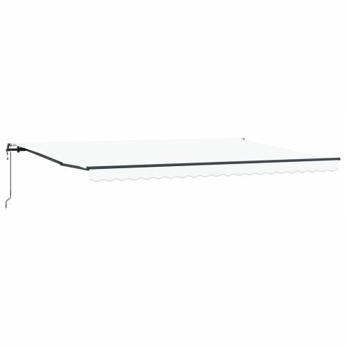 Automatska uvlačiva tenda bijela 500x350 cm Cijena