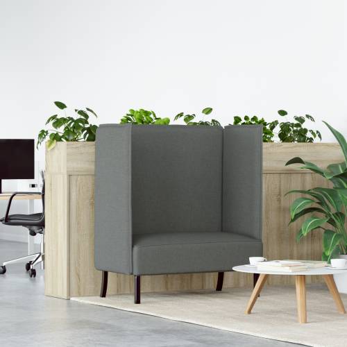 visok naslon sofa Tamno siva 109x56x121 cm Tkanina Cijena