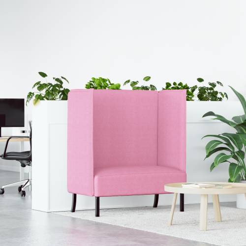 visoki kauč ružičasti 109x56x121 cm tkanina Cijena