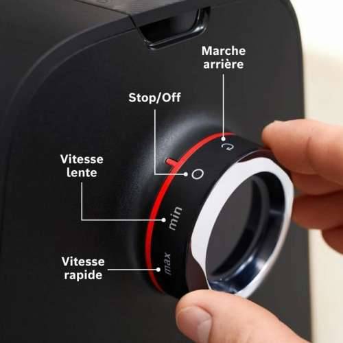 Sjeckalica BOSCH Serie 6 MFWS660B Crna Metal Nehrđajući Čelik Plastika 500 W Cijena