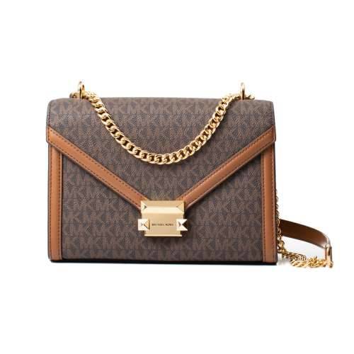 Torba na Rame Michael Kors Whitney Smeđa 24 x 18 x 8 cm Cijena