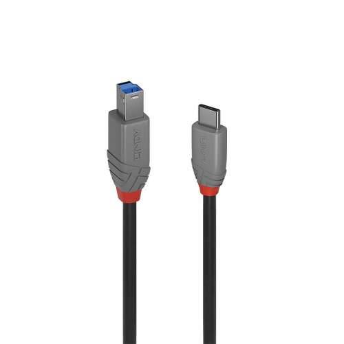 Kabel USB-C u USB B LINDY 36665 50 cm Crna Cijena