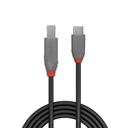Kabel USB-C u USB B LINDY 36665 50 cm Crna Cijena