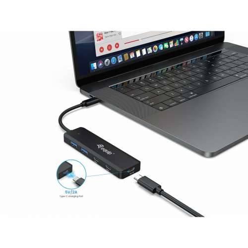 Hub USB Equip 12896407101 Crna Cijena