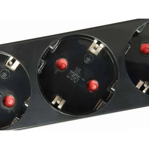 Produžni Kabel s 4 Utičnice bez Prekidača Equip 333281 Crna 1,1 m Cijena