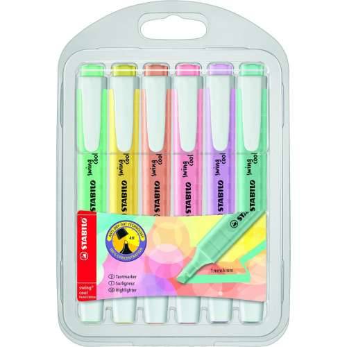 Set Fluorescentnih Markera Stabilo 275/6-08 (4 Dijelovi) Cijena