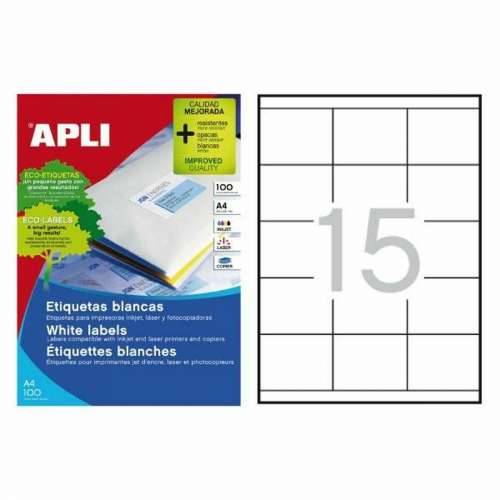 Ljepila / etikete Apli Labels 70 x 50.8mm 100 Listovi 70 x 50,8 mm Cijena