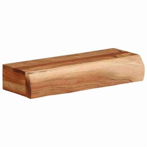 Zidne police 2 kom 40x17x8 cm od masivnog bagremovog drva - 40 x 17 x 8 cm 1 2 Cijena