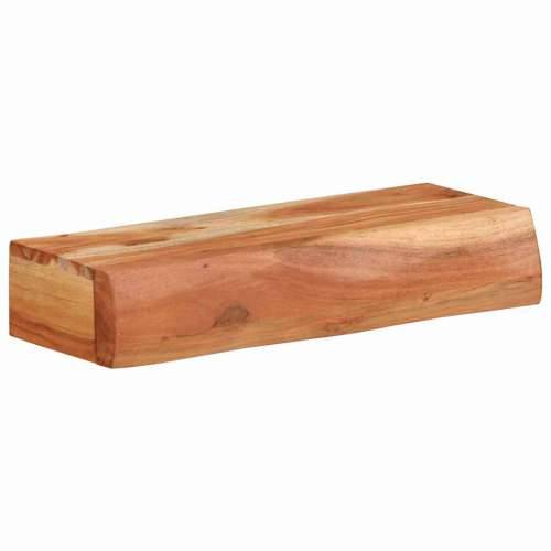 Zidne police 2 kom 40x17x8 cm od masivnog bagremovog drva - 40 x 17 x 8 cm 1 2 Cijena