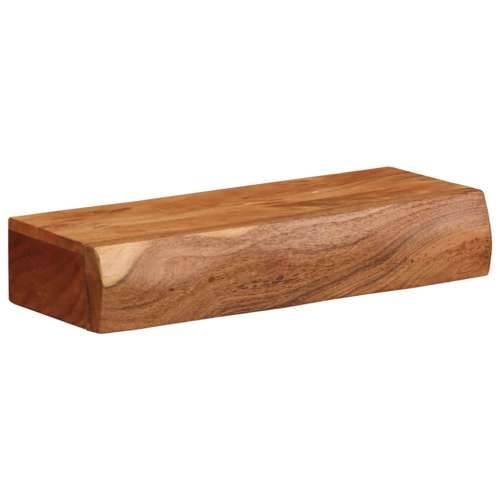 Zidne police 2 kom 40x17x8 cm od masivnog bagremovog drva - 40 x 17 x 8 cm 1 2 Cijena