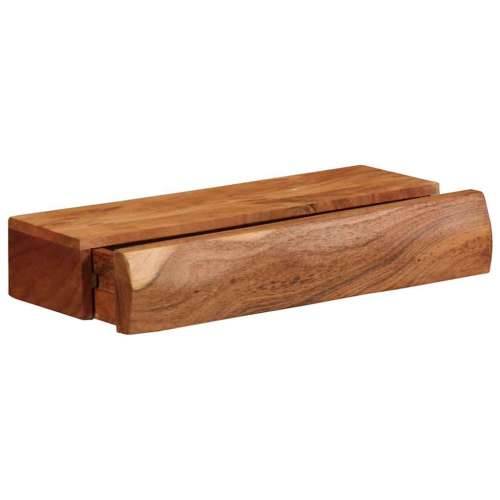 Zidne police 2 kom 40x17x8 cm od masivnog bagremovog drva - 40 x 17 x 8 cm 1 2 Cijena