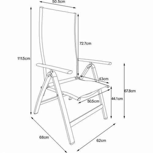 Dārza krēsls Fieldmann FDZN 5018 Cijena