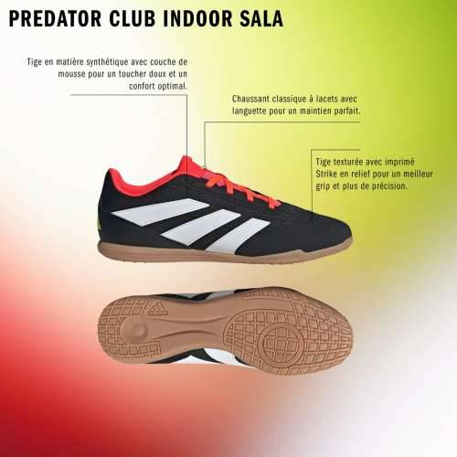 Tenisice za Futsal za Odrasle Adidas Sala Predator Club In Crna Cijena