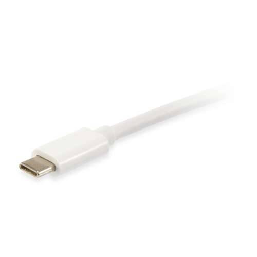 Kabel USB-C u USB-C Equip 128351 1 m Bijela Cijena