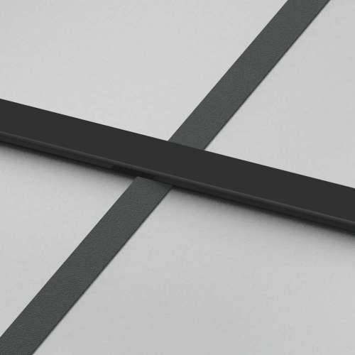 Klizna vrata s priborom 102,5x205 cm od stakla ESG i aluminija - 102.5 x 205 cm (213.5 cm) 1 matt Cijena